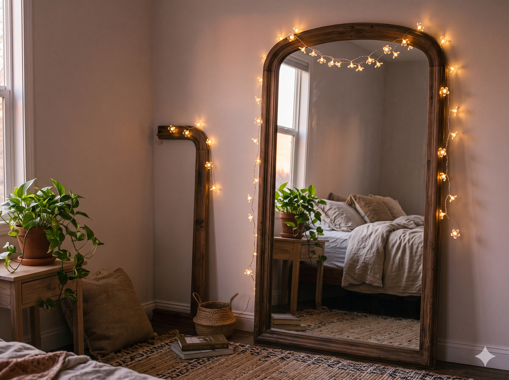 Enchanting Flower-Shaped LED String Lights - Warm White Decor